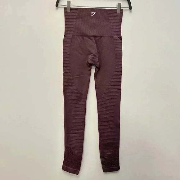 Gymshark Energy Seamless Leggings Purple Women's XS - Picture 9 of 15